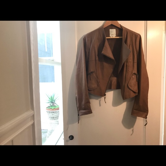 Elevenses leather jacket for Anthropologie - Picture 2 of 5